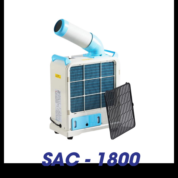 Máy lạnh di động SAC 1800, giải pháp làm mát cá nhân hoặc khu vực nhỏ