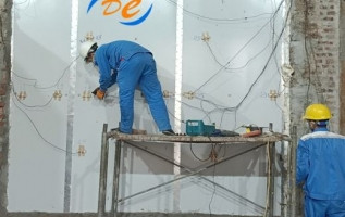 Vách panel ngăn cháy EI60 từ CÔNG TY TNHH PANEL PHÒNG SẠCH DINGSHENG VIỆT NAM