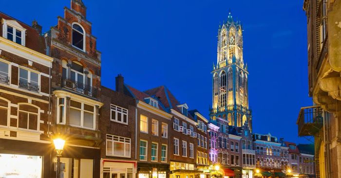 Tháp Dom của Utrecht, biểu tượng kiến trúc vĩ đại