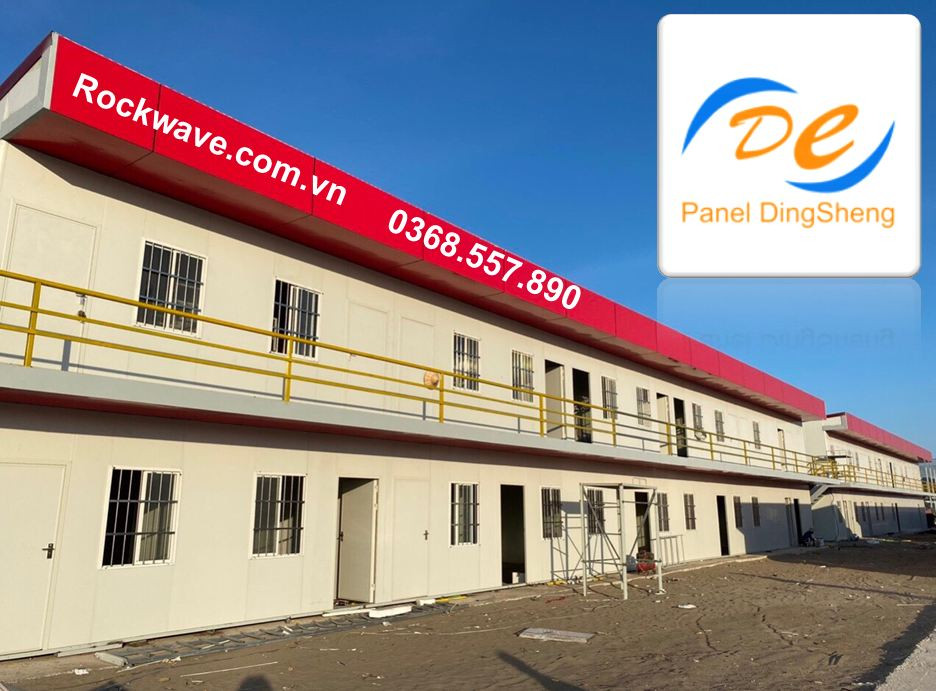 Dự án xây dựng nhà điều hành - nhà ở tại KKT Nghi Sơn, Thanh Hóa với panel Dingsheng