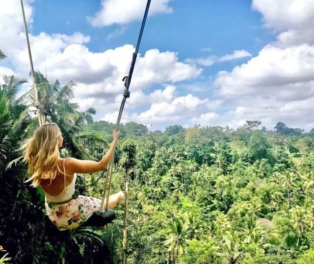 Kinh nghiệm du lịch Bali: Trải nghiệm đu dây Bali Swing tại Zen Hideaway
