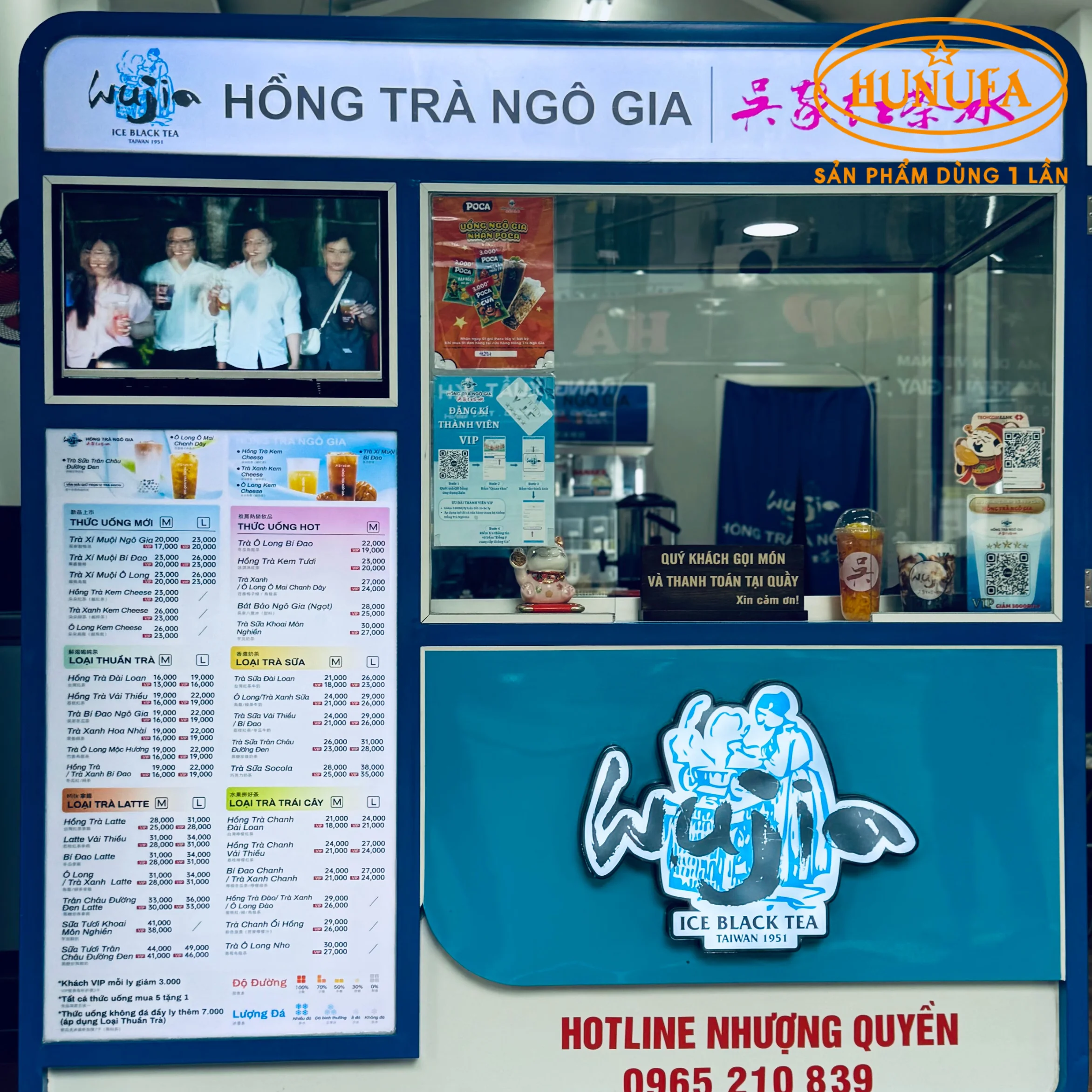 Menu Hồng Trà Ngô Gia