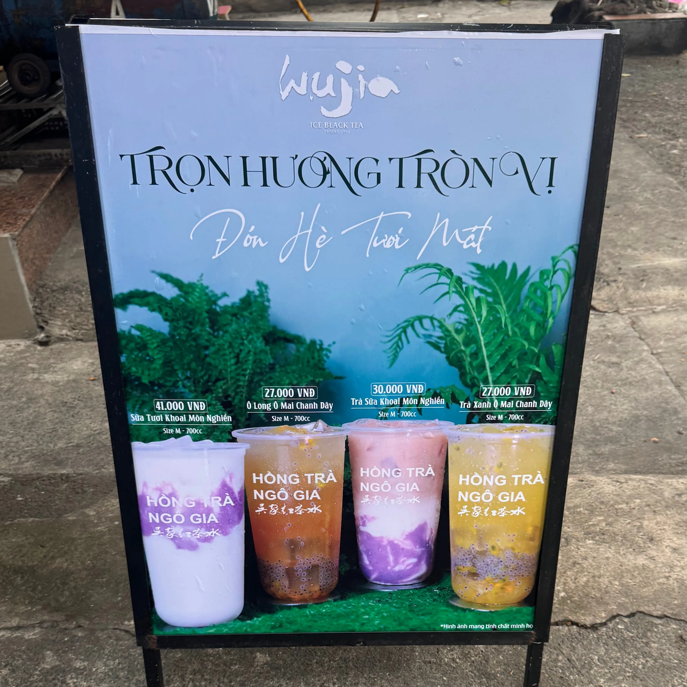 Menu Hồng Trà Ngô Gia