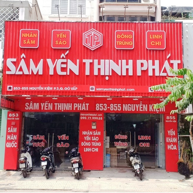 Cửa hàng Sâm Yến Thịnh Phát cung cấp cao hồng sâm chất lượng tại TPHCM