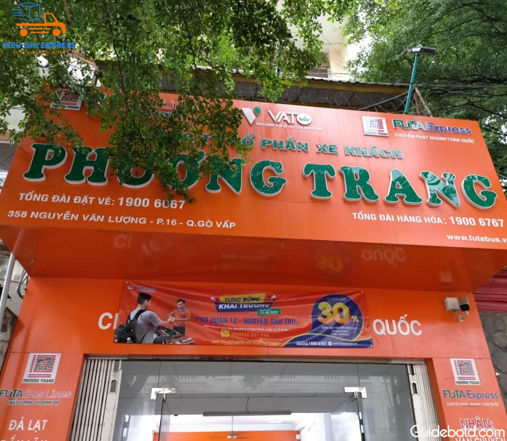 Văn phòng gửi hàng của Phương Trang tại Quận Gò Vấp
