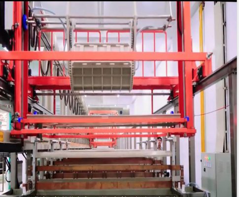 Dây chuyền mạ hợp kim Zn-Ni tại công ty tnhh công nghệ hsieh yuan việt nam