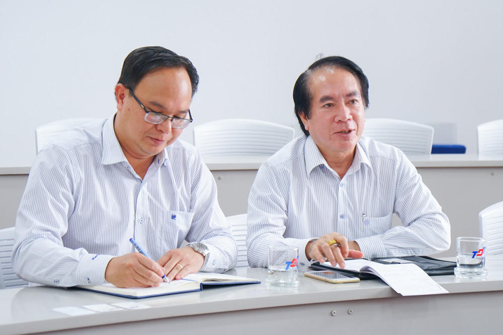 Đại diện A&C và TDTU trong buổi làm việc