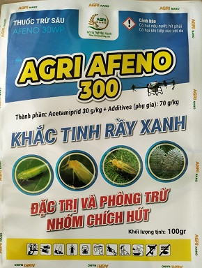 Thuốc trừ sâu AGRI AFENO 300 của CÔNG TY TNHH NÔNG NGHIỆP XANH VÀ XANH
