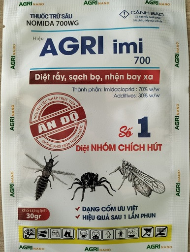 Thuốc trừ rầy AGRI IMI 700 của CÔNG TY TNHH NÔNG NGHIỆP XANH VÀ XANH