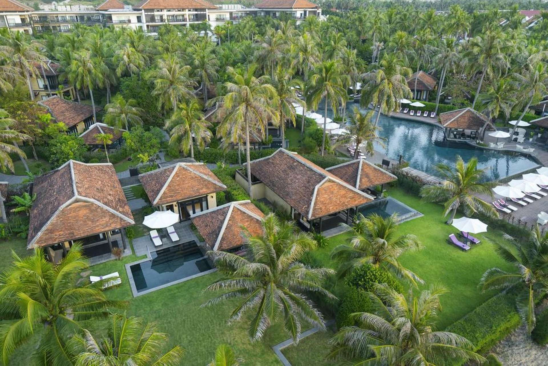 Anantara Mũi Né Resort - Thiết kế nội thất ấm cúng và hài hòa giữa thiên nhiên tại Anantara Mũi Né Resort, kết hợp nét cổ kính và hiện đại