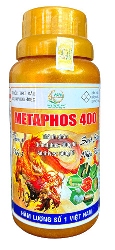 METAPHOS 400, một sản phẩm bảo vệ thực vật của CÔNG TY TNHH NÔNG NGHIỆP XANH VÀ XANH