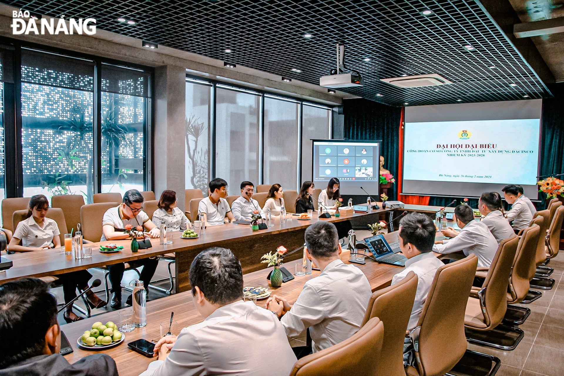 Đại hội Công đoàn cơ sở Công ty TNHH Đầu tư Xây dựng DACINCO, thể hiện sự quan tâm đến quyền lợi người lao động và văn hóa doanh nghiệp