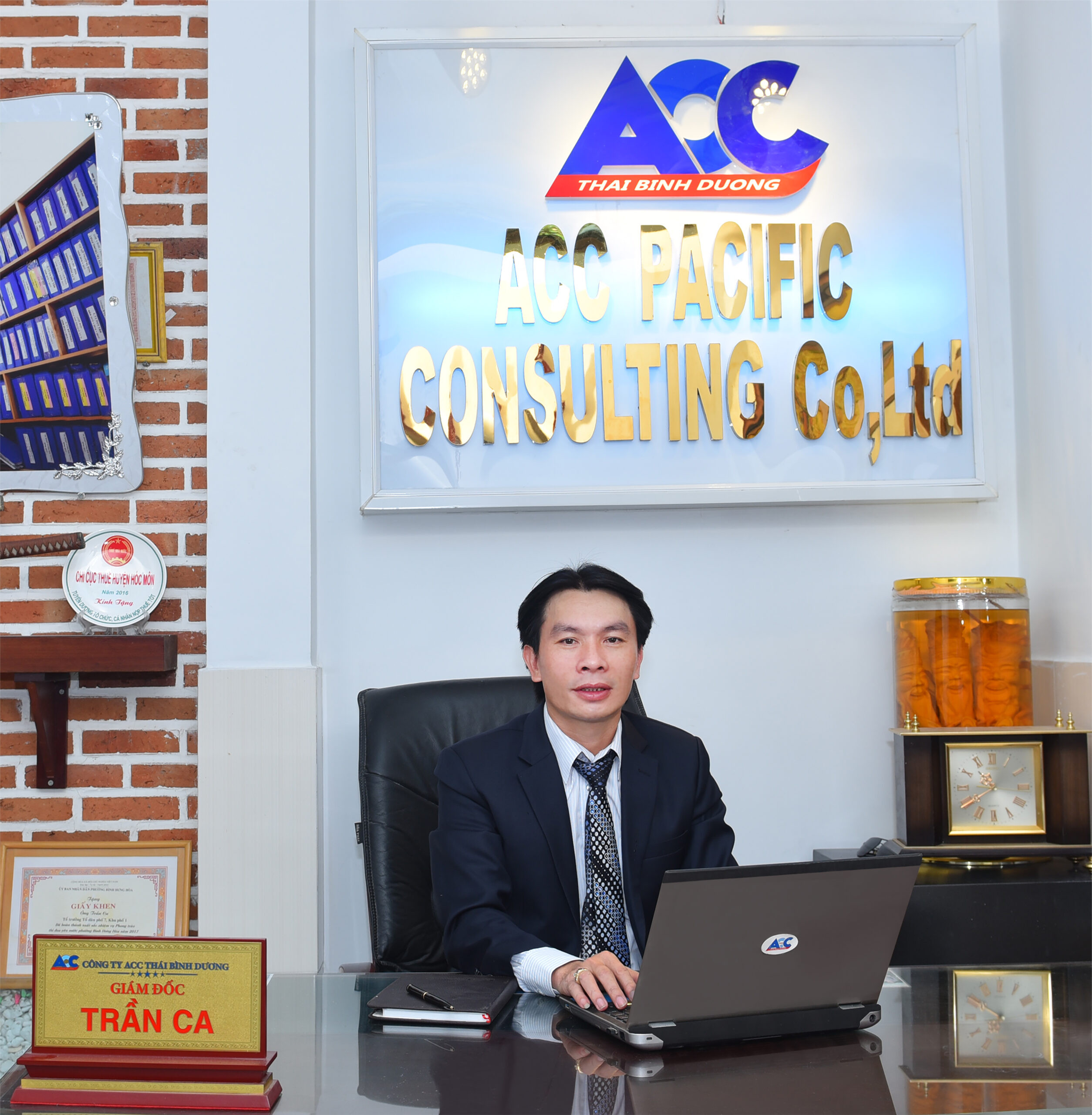 Ông Trần Ca Giám đốc CÔNG TY TNHH TƯ VẤN ACC THÁI BÌNH DƯƠNG chia sẻ về hành trình khởi nghiệp