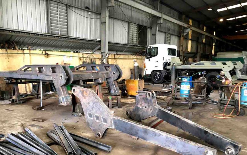 Cơ sở sản xuất xe chuyên dụng của Công Ty TNHH ô tô Đông Phong Việt Nam