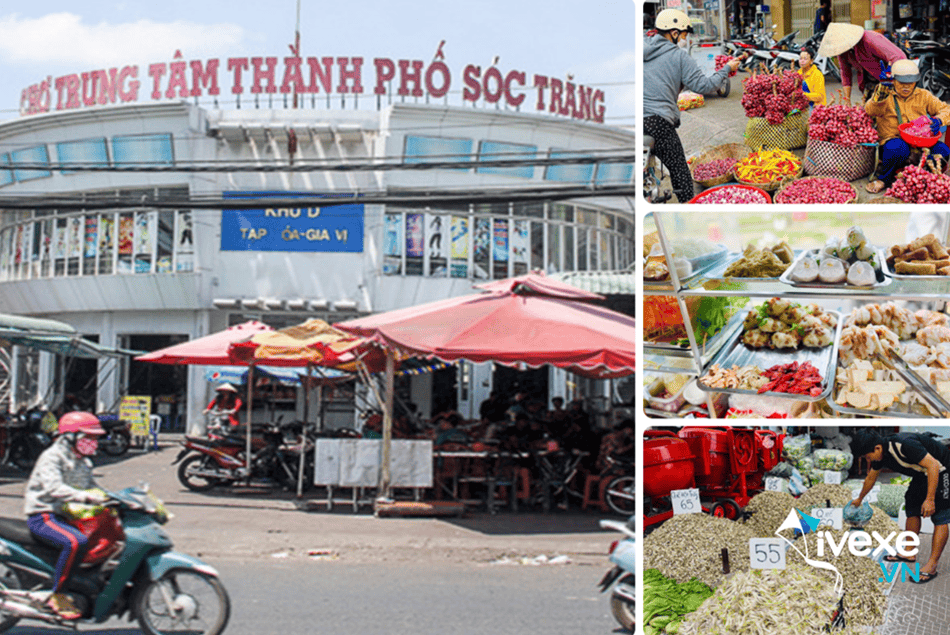 Chợ Sóc Trăng – Điểm tham quan gần bến xe Phương Trang