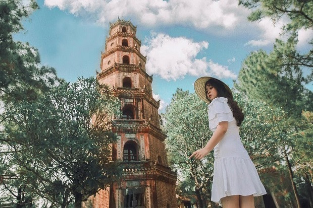 Chùa Thiên Mụ – một trong những điểm du lịch nổi tiếng của Huế