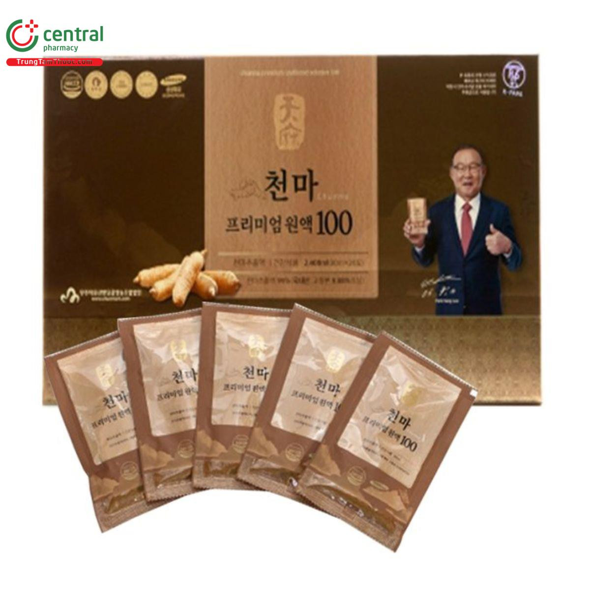 Bao bì của sản phẩm Chunmani Premium 100 từ CÔNG TY TNHH MTV CHUNMANI VIỆT NAM