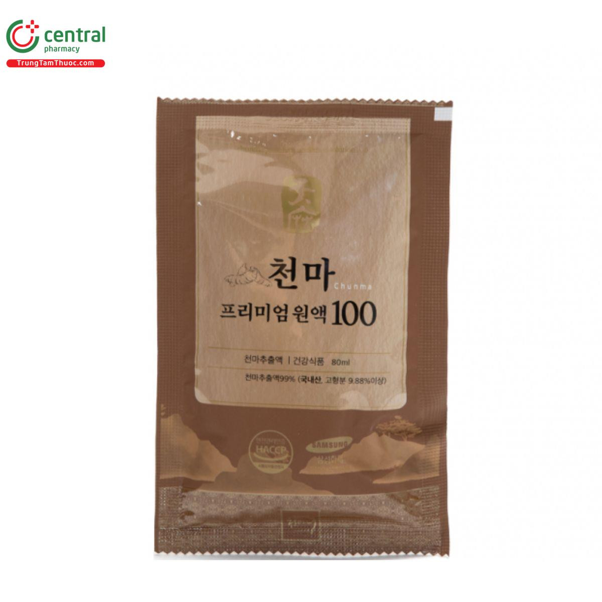 Toàn bộ hộp sản phẩm Chunmani Premium 100 từ CÔNG TY TNHH MTV CHUNMANI VIỆT NAM