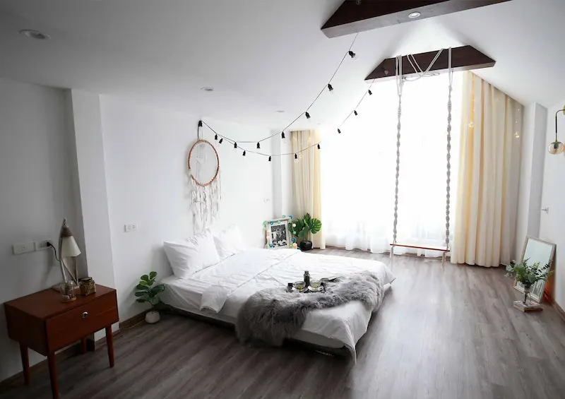 Góc nhìn kiến trúc độc đáo của khách sạn giúp chụp ảnh đẹp ấn tượng