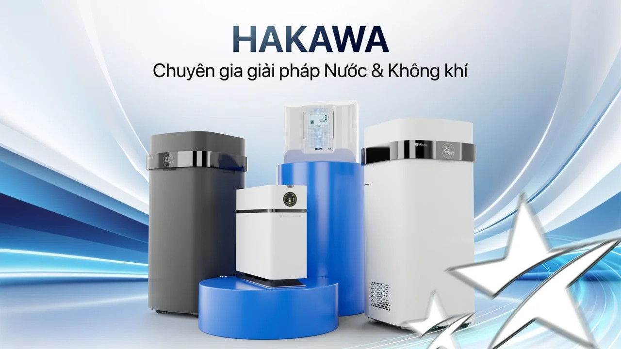 CÔNG TY TNHH THƯƠNG MẠI VÀ DỊCH VỤ HAKAWA tự định vị là chuyên gia giải pháp nước và không khí, đáp ứng nhu cầu thiết yếu của gia đình Việt.