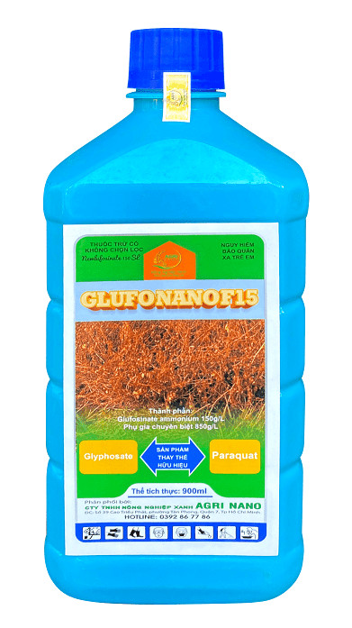 Sản phẩm GLUFO NANO F15 của CÔNG TY TNHH NÔNG NGHIỆP XANH VÀ XANH