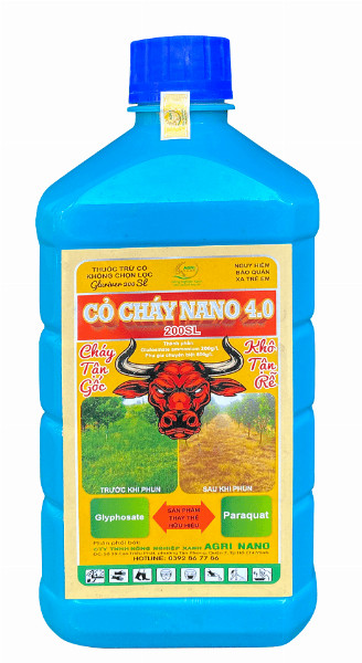 Sản phẩm CỎ CHÁY NANO 4.0 của CÔNG TY TNHH NÔNG NGHIỆP XANH VÀ XANH