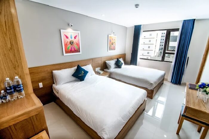 CodiI Sea Hotel, khách sạn nổi bật với phong cách trẻ trung hiện đại trên đường Hồ Nghinh, Sơn Trà.