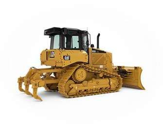 Dịch vụ cho thuê xe ủi công trình của CÔNG TY TNHH CÔNG NGHIỆP PHÚ THÁI, với một chiếc xe ủi màu vàng nổi bật