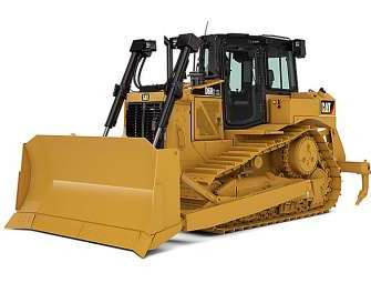 Một đội xe ủi công trình Caterpillar đang được bảo dưỡng tại trung tâm dịch vụ của CÔNG TY TNHH CÔNG NGHIỆP PHÚ THÁI, đảm bảo sẵn sàng hoạt động