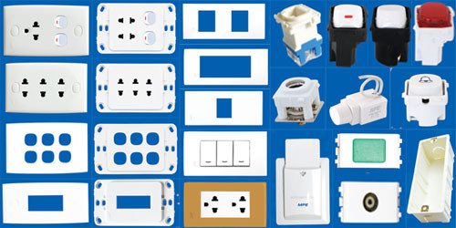 Công tắc và ổ cắm chất lượng cao, an toàn từ Công Ty TNHH Kỹ Thuật Điện Đức Tiến