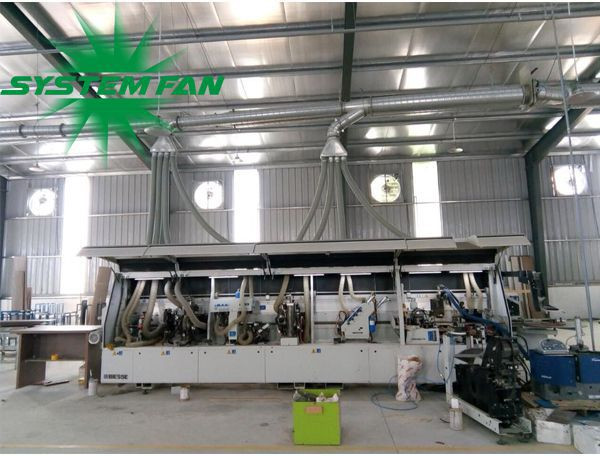 Thiết bị lọc bụi khí thải hiệu suất cao do công ty tnhh system fan việt nam sản xuất, ứng dụng trong các nhà máy
