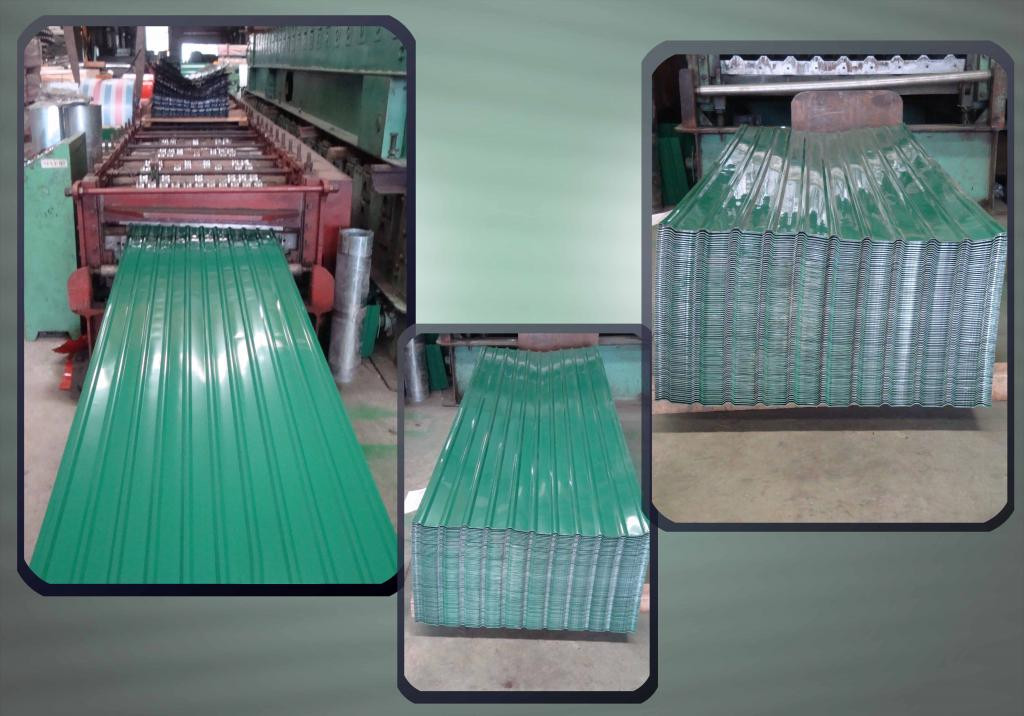 Các tấm tôn cán sóng mạ màu đa dạng ứng dụng trong xây dựng của Thép Hoàng Gia Phát