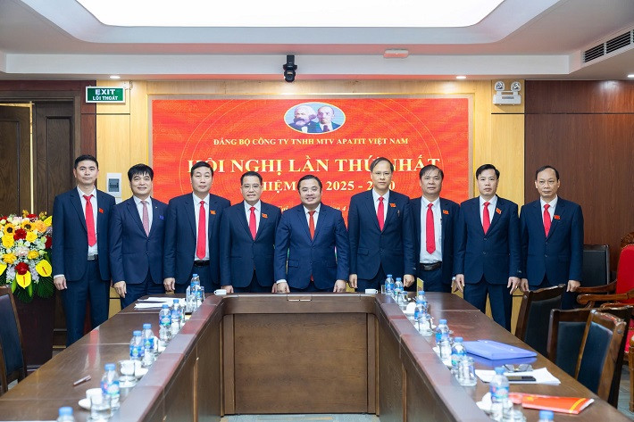 Hội nghị lần thứ nhất Ban Chấp hành Đảng bộ Công ty TNHH MTV Apatit Việt Nam khóa 23, nhiệm kỳ 2025-2030