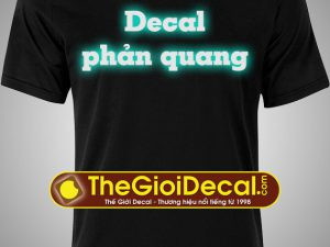 Decal nhiệt phản quang