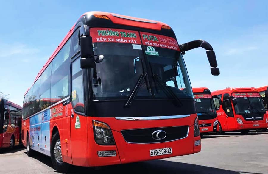 Địa chỉ và số điện thoại bến xe Phương Trang Long Xuyên