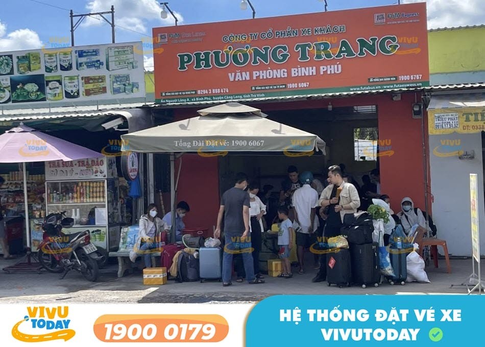 Địa chỉ văn phòng nhà xe Phương Trang tại Trà Vinh