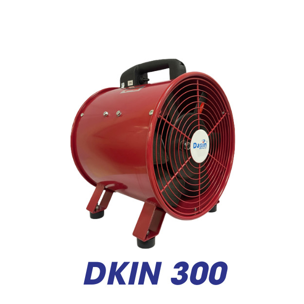 Quạt hút DKIN 300, công suất 225W, lưu lượng 3.120 m³/h