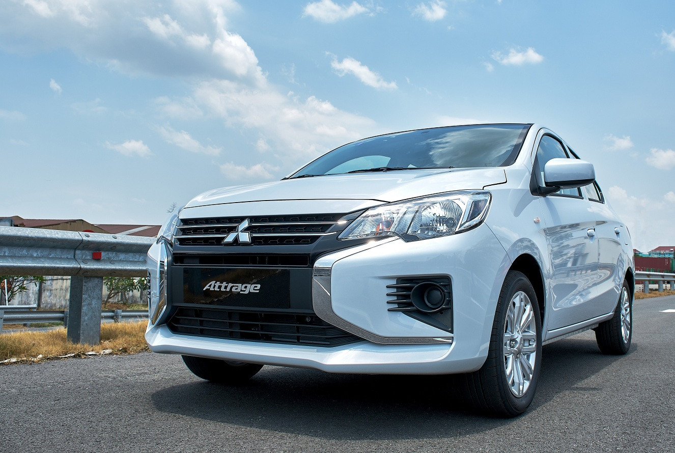 Mitsubishi Attrage MT 2023 với thiết kế thanh lịch tại CÔNG TY TNHH Ô TÔ VIỆT HÙNG