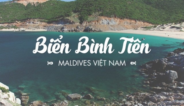 Bãi biển Bình Tiên hoang sơ