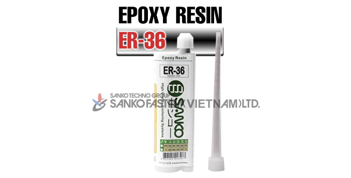 Hóa chất cấy thép ER-36X được phân phối bởi Sanko Fastem Việt Nam