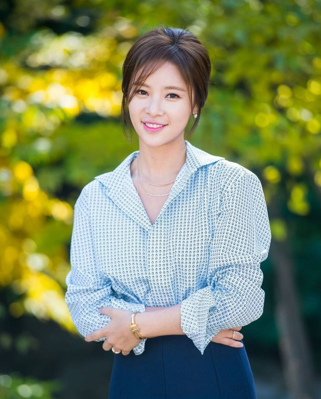 Hwang Jung Eum trong vai diễn đình đám của sitcom "Gia đình là số một", trước khi đối mặt với án tù treo