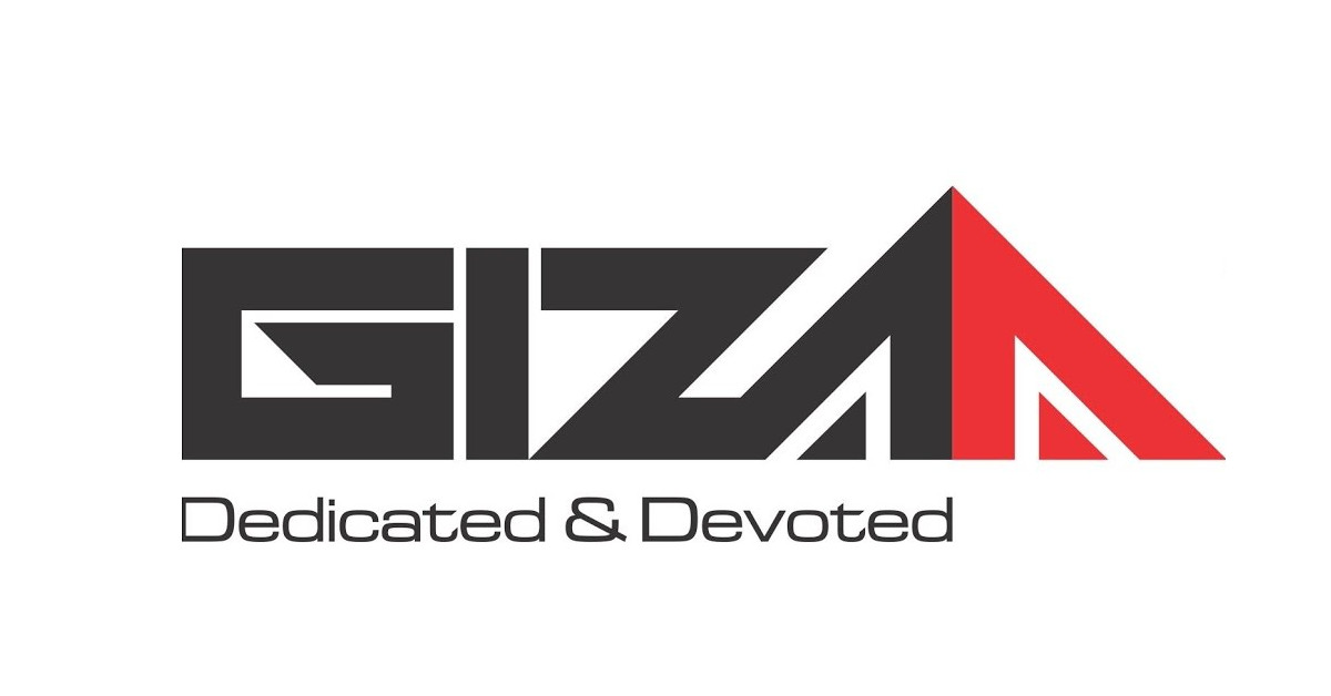 Logo Giza E&amp;C, đối tác xây dựng và quản lý dự án của Công ty TNHH Thương mại và Dịch vụ Đông Á.