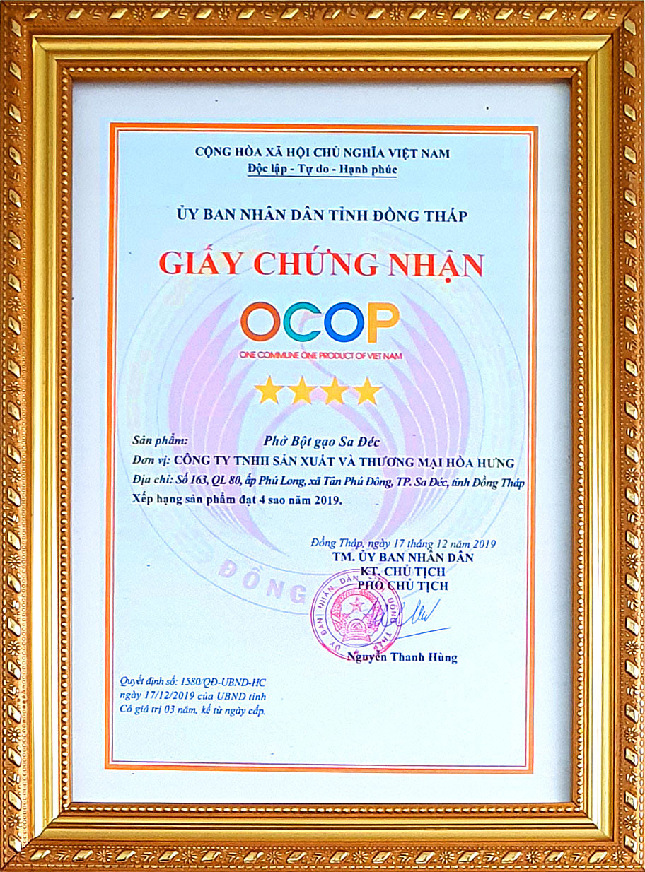 Công ty TNHH Sản Xuất Và Thương Mại Hòa Hưng