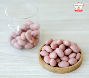 Hạnh nhân phủ sô cô la dâu