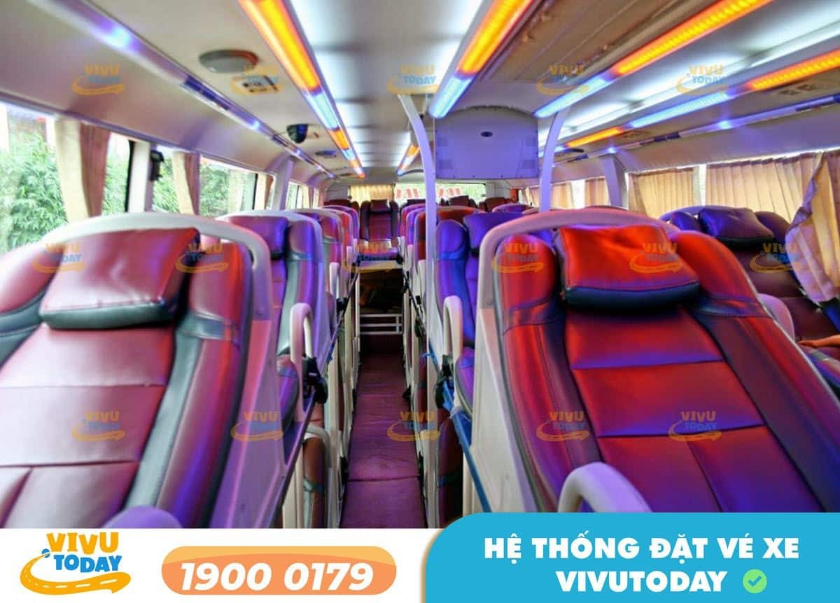 HÌnh ảnh xe giường nằm 40 chỗ của nhà xe Phương Hồng Trang