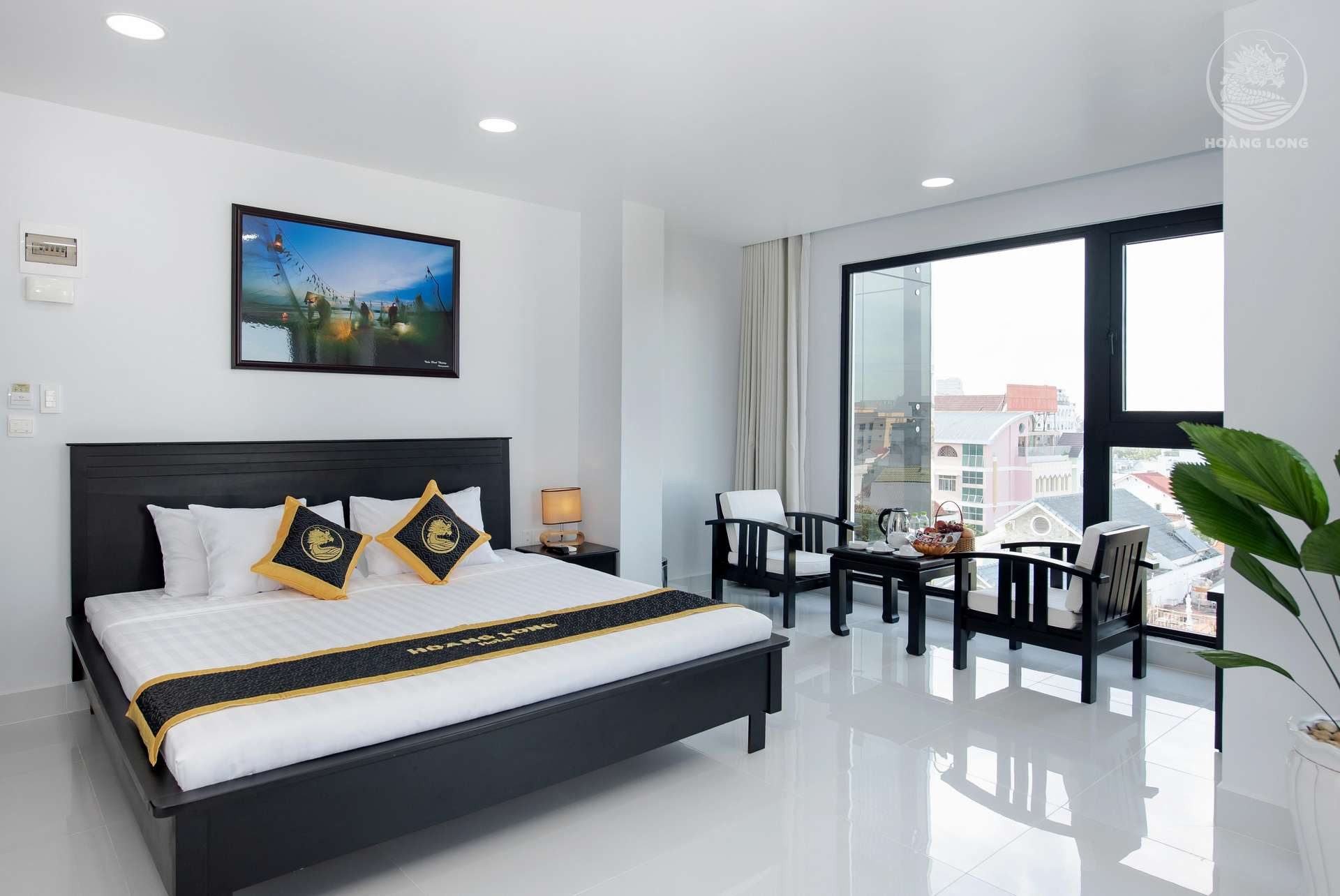 Hoàng Long Hotel Phan Thiết - Mặt tiền khách sạn Hoàng Long Phan Thiết, một lựa chọn tuyệt vời trong danh mục khách sạn Phan Thiết dưới 1 triệu đồng