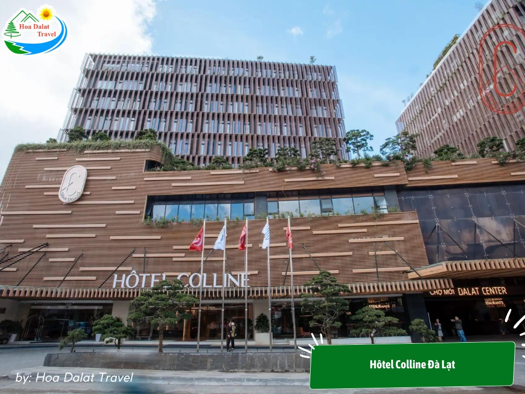 Hôtel Colline Đà Lạt với kiến trúc hiện đại và sang trọng