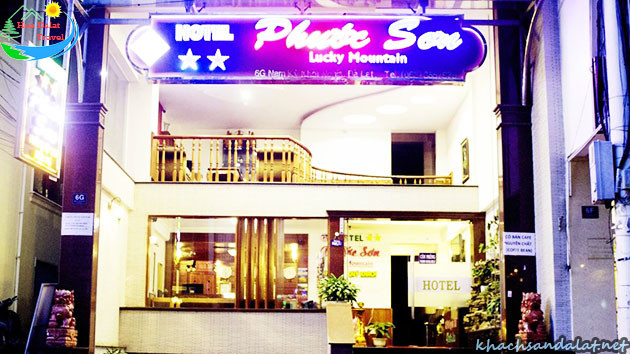 Hotel Phước Sơn Đà Lạt với vẻ ngoài trang nhã và hiện đại