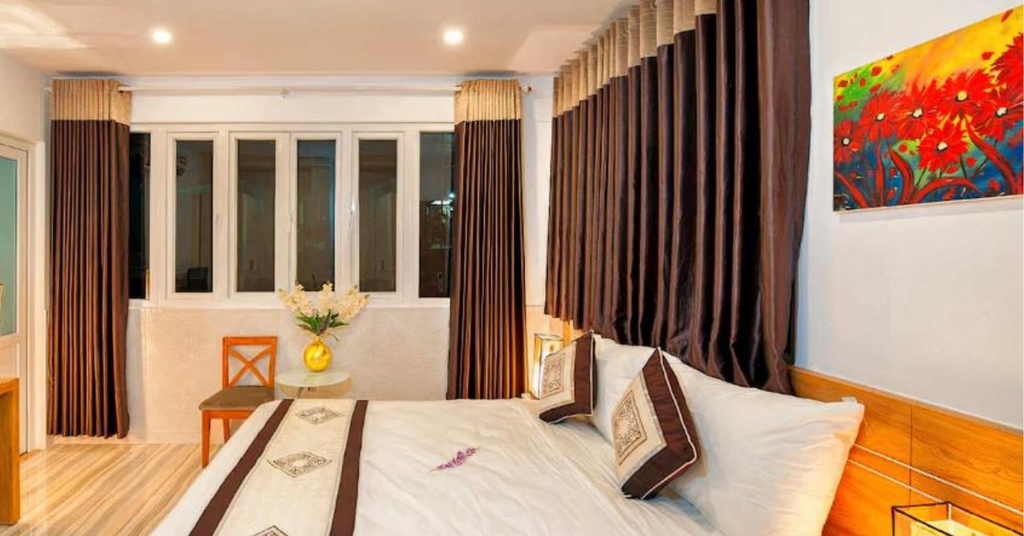 Không gian hiện đại, trẻ trung tại Felix Garden Hotel, một khách sạn quận 8 giá rẻ với thiết kế ấn tượng