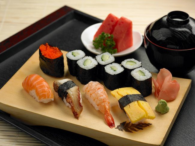 Các loại Sushi đa dạng trong ẩm thực Nhật Bản